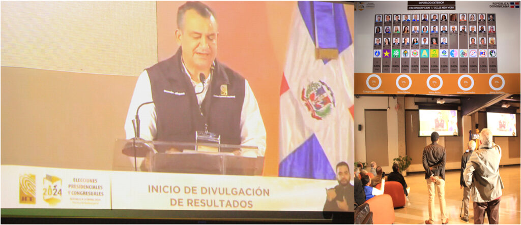 Dominicanos siguieron atentos los primeros