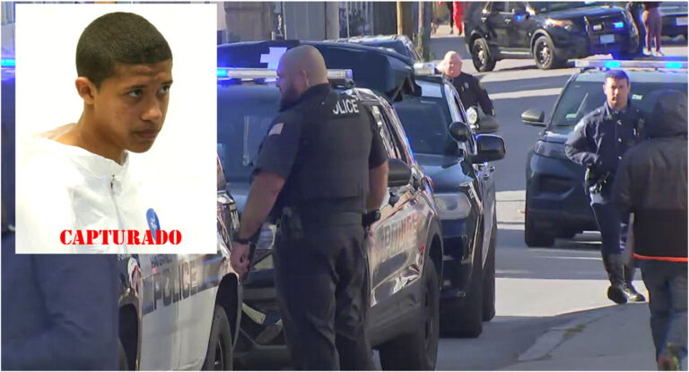 En persecución de alta velocidad y enfrentamiento a tiros