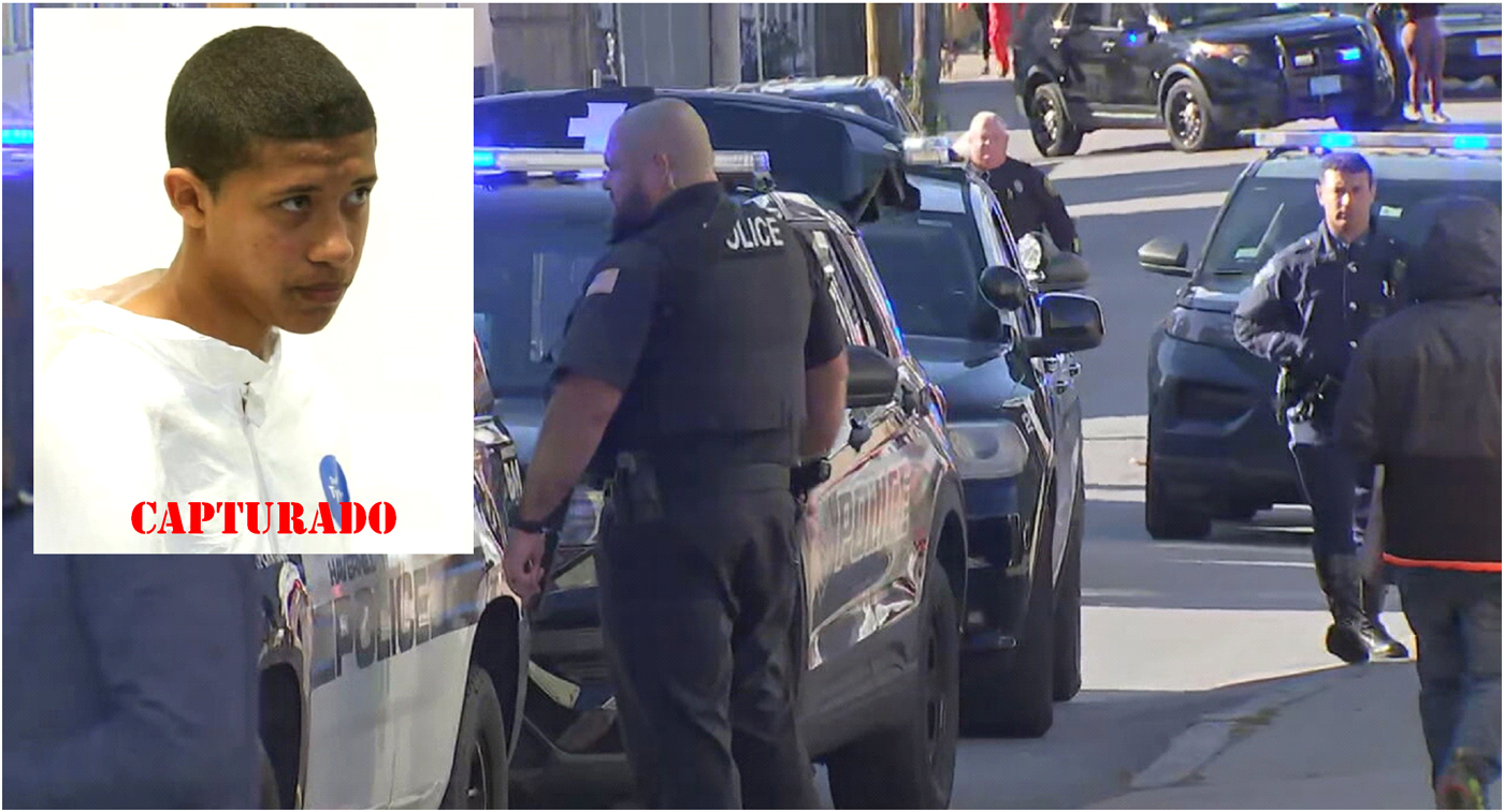 En persecución de alta velocidad y enfrentamiento a tiros