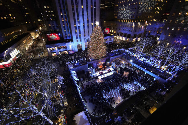 86th Annual Rockefeller Center Christmas Tree Lighting Ceremony