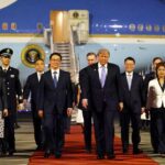 Trump-arriba-a-China-para-su-esperada-reunion-con-Xi-en-medio-de-un-clima-de-tension-global