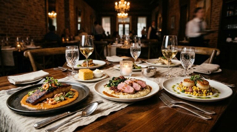 Fine_dining_dishes_on_table_38a11fa2