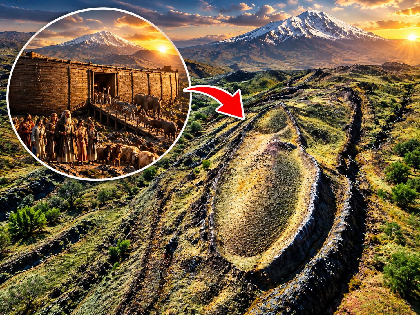 Misterio del arca en la montaña